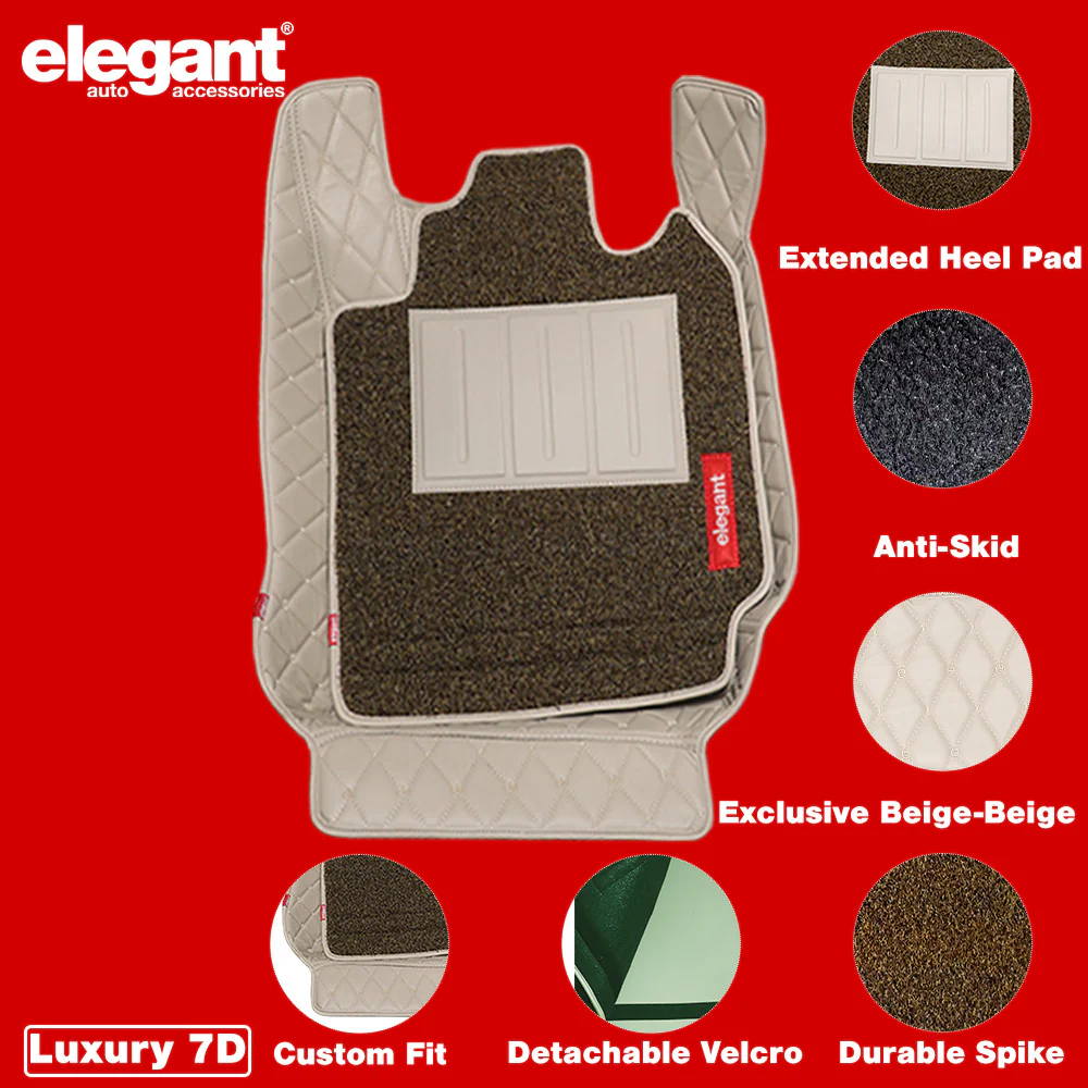 7D Car Floor Mats For Volkswagen Vento - Image 11