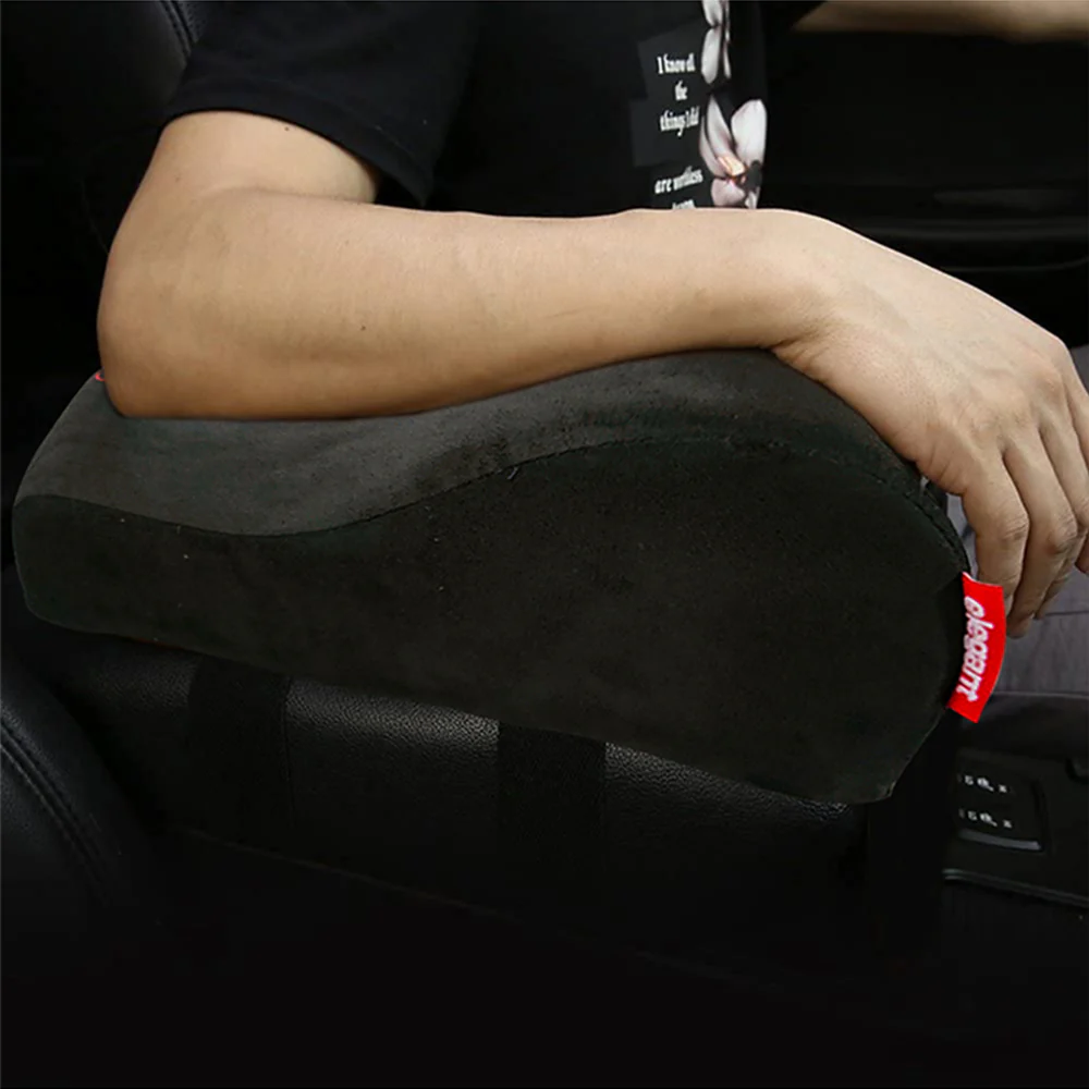Elegant Active Memory Foam Car Arm Rest Support Pillow - Image 3