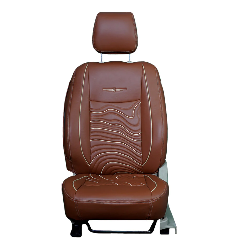 Adventure Art Leather Car Seat Cover For Tata Altroz - Image 8