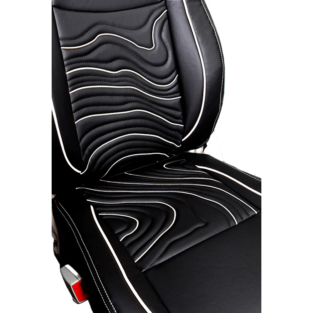 Adventure Art Leather Car Seat Cover For Tata Safari - Image 12