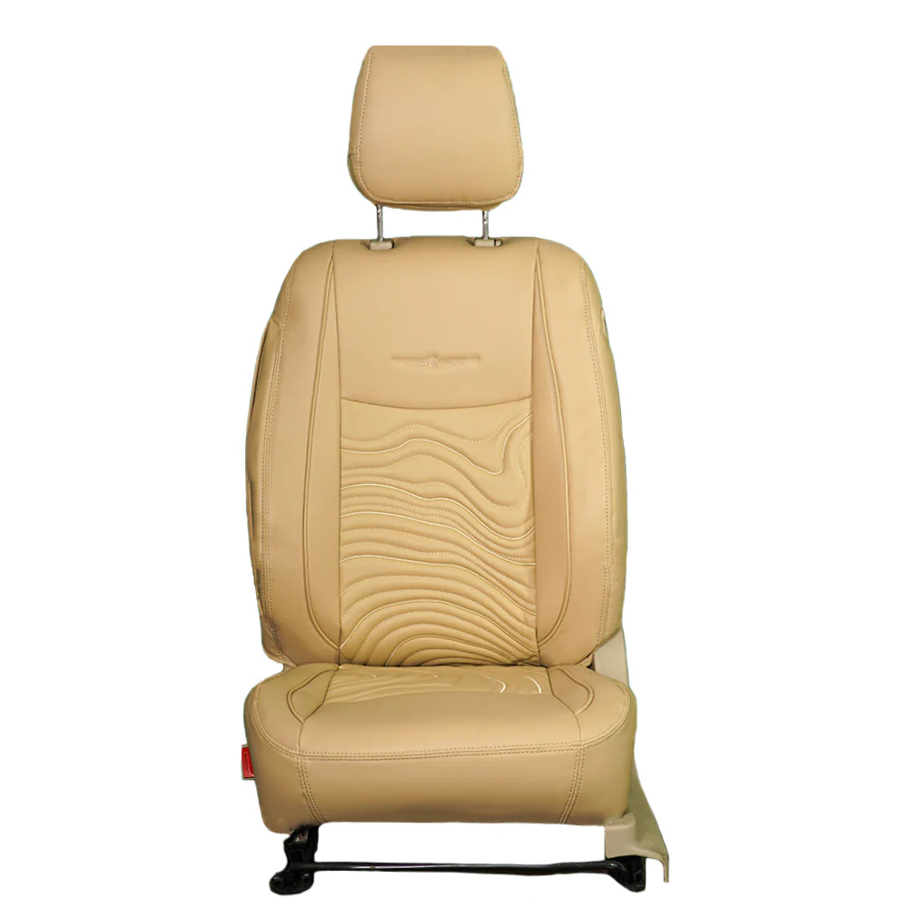 Adventure Art Leather Car Seat Cover For Tata Safari - Image 5