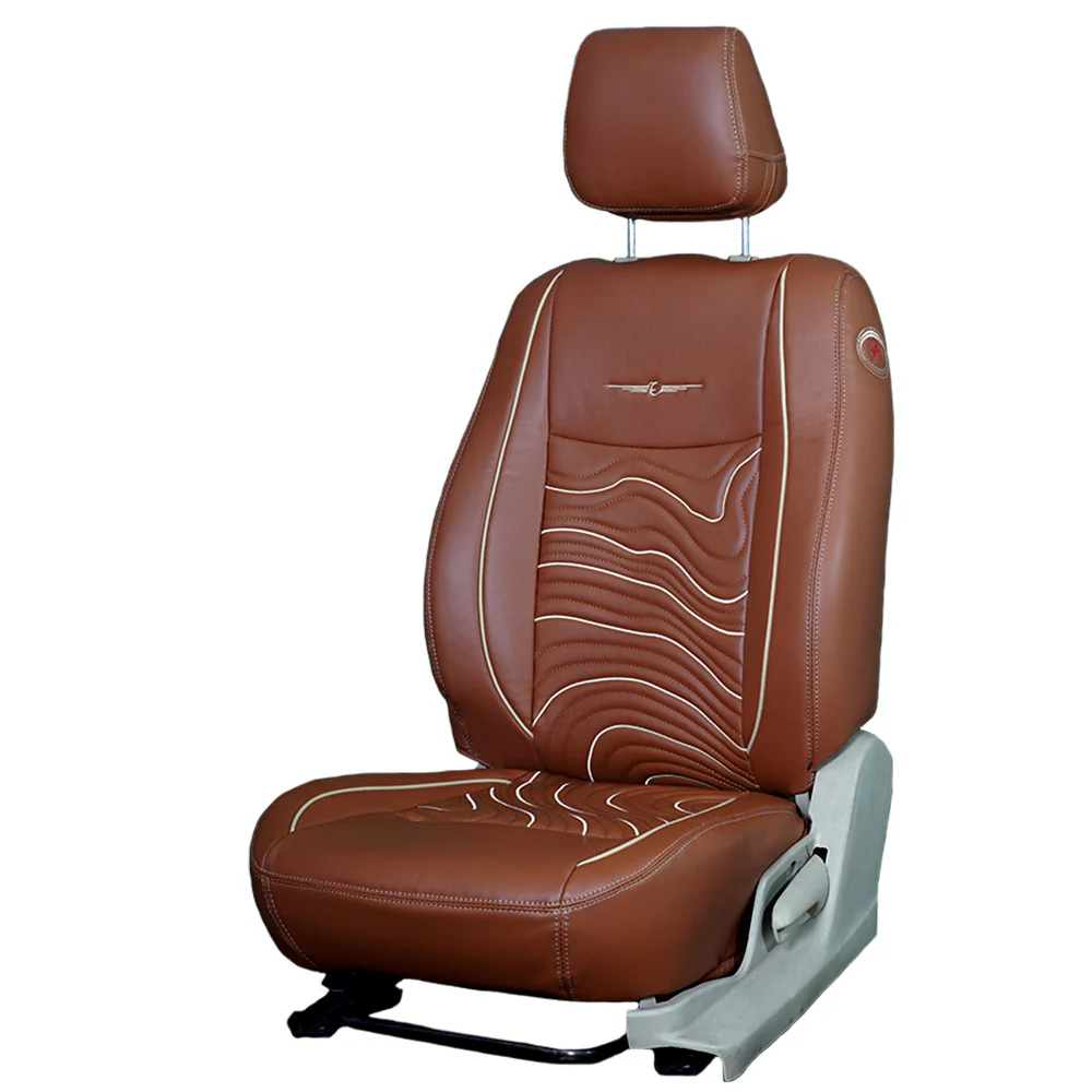 Adventure Art Leather Car Seat Cover For Toyota Hyryder - Image 7