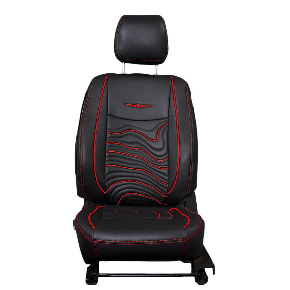 Adventure Art Leather Car Seat Cover For Toyota Taisor - Image 2
