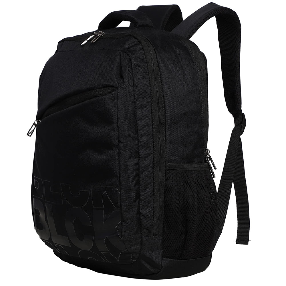 Elegant BLCK01 Square Laptop Backpack & Bags - Black - Image 2