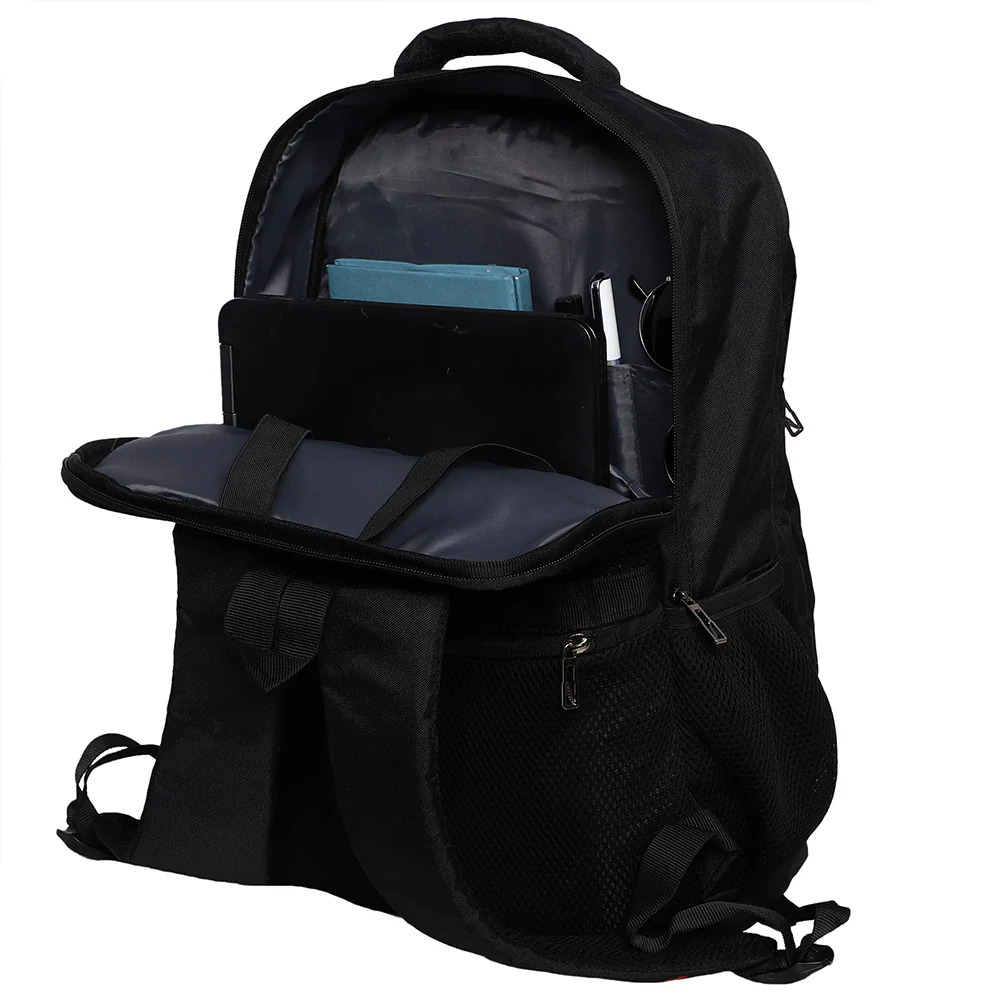 Elegant BLCK01 Square Laptop Backpack & Bags - Black - Image 5
