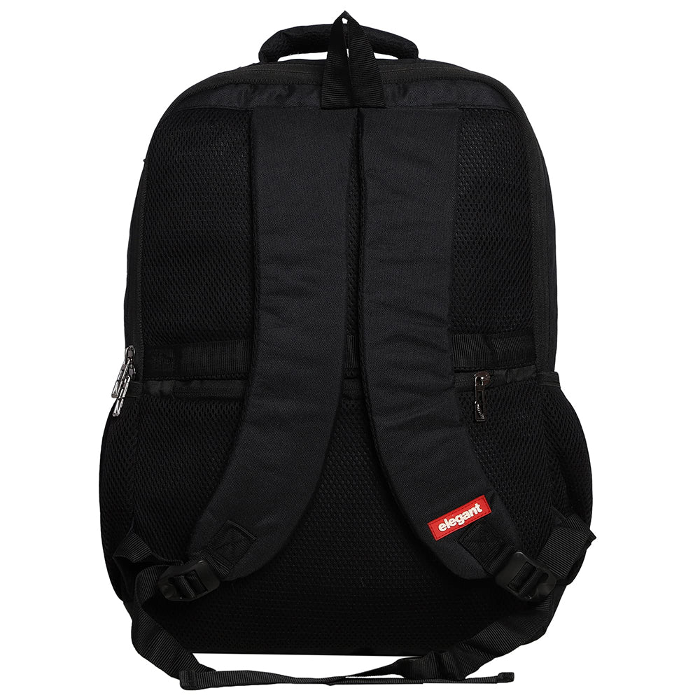 Elegant BLCK01 Square Laptop Backpack & Bags - Black - Image 6