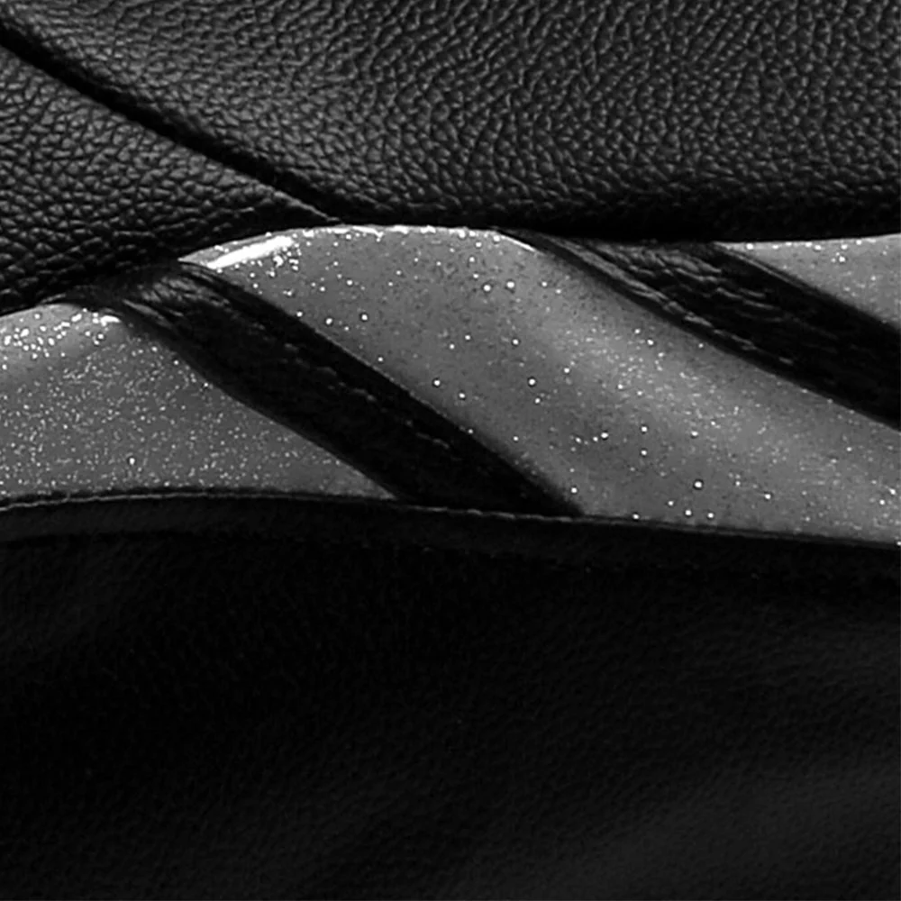 Bolt Sports Twin Bike Seat Cover Black and Silver for Bullet - Image 2