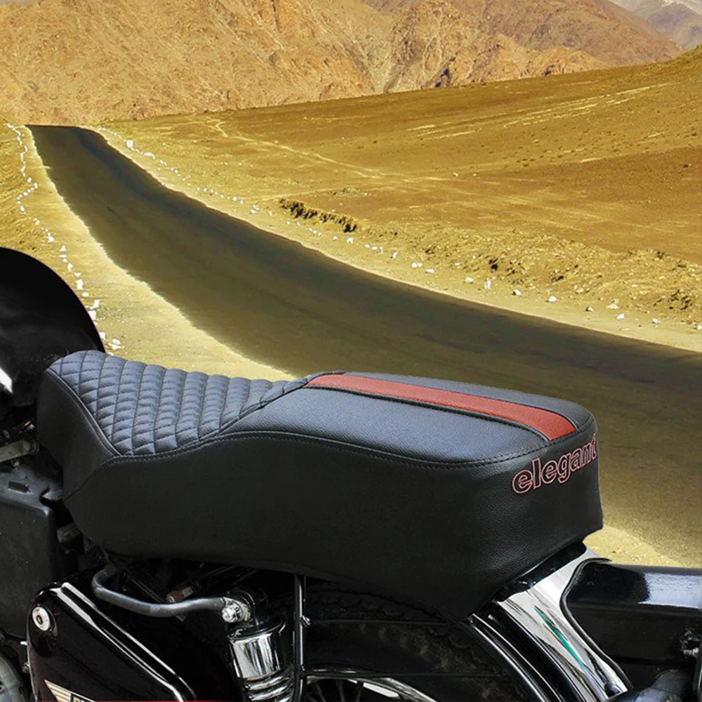 Cameo Sports Bike Seat Cover Black and Red - Image 3