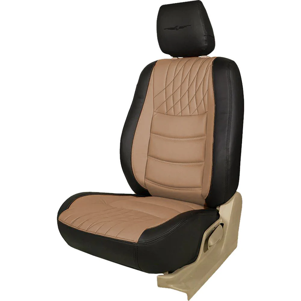 Colt Duo Bucket Fit Art Leather Car Seat Cover For Toyota Hycross - Image 4