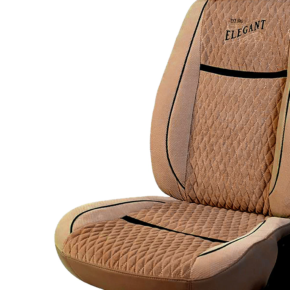 Comfy Vintage Fabric Car Seat Cover For Hyundai Tucson with Free Set of 4 Comfy Cushion - Image 5