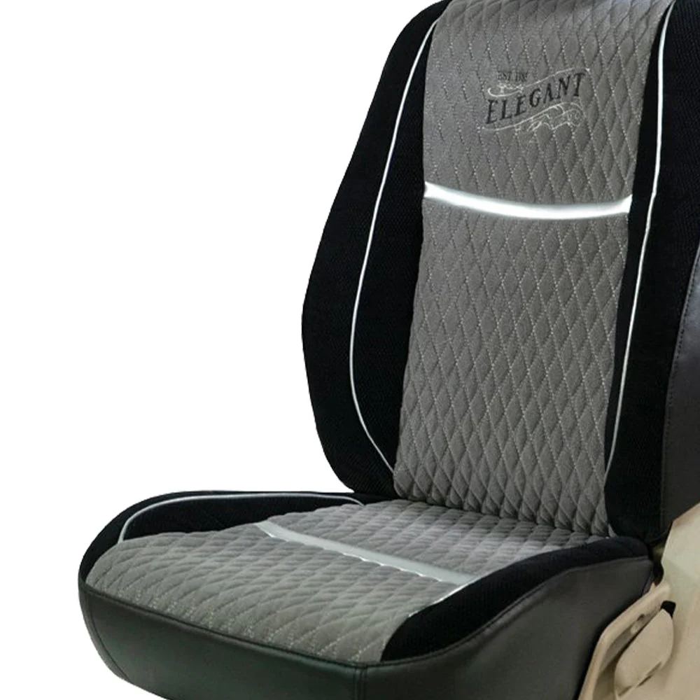 Comfy Vintage Fabric Car Seat Cover For MG Comet EV with Free Set of 4 Comfy Cushion - Image 4