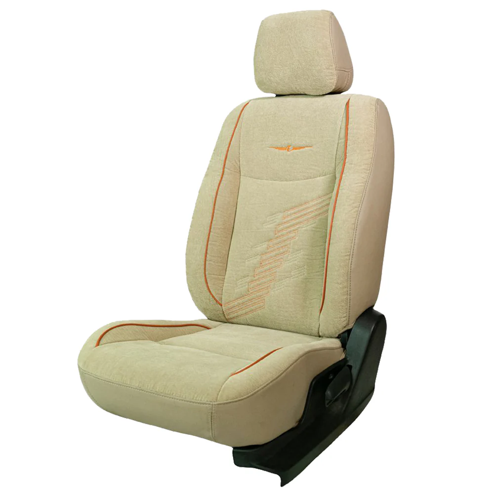Z-Dot Bucket Fit Fabric Car Seat Cover For Maruti Grand Vitara with Free Set of 4 Comfy Cushion & Neck Rest - Image 3