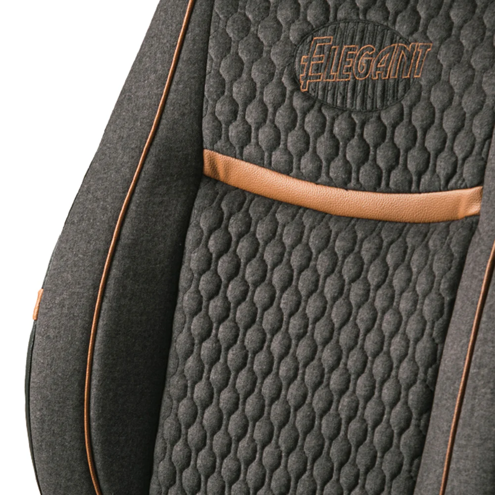 Denim Retro Velvet Fabric Car Seat Cover For Maruti Dzire - Image 6