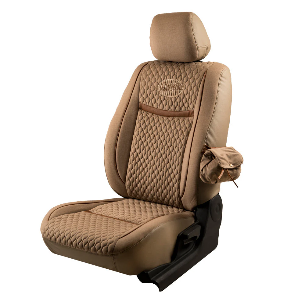 Denim Retro Velvet Fabric Car Seat Cover For Renault Captur - Image 2