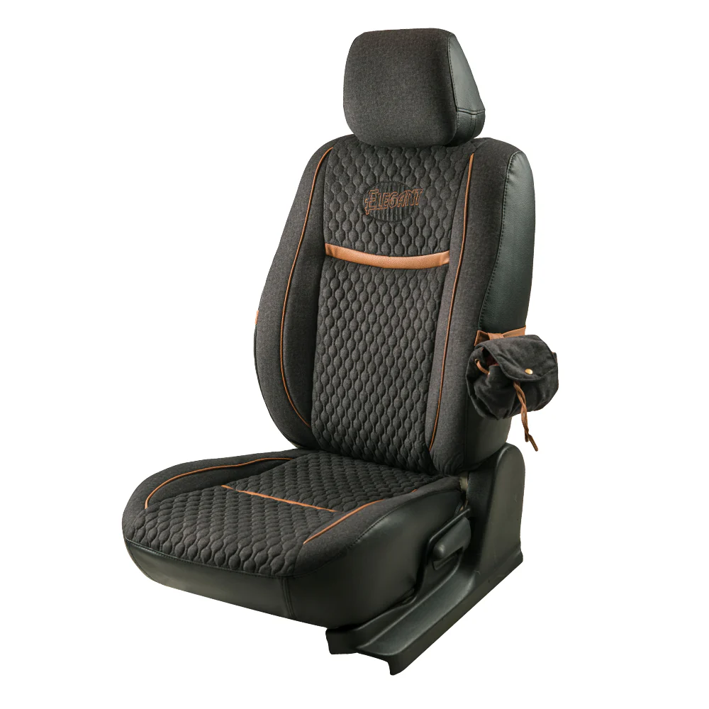 Denim Retro Velvet Fabric Car Seat Cover For Toyota Urban Cruiser - Image 8
