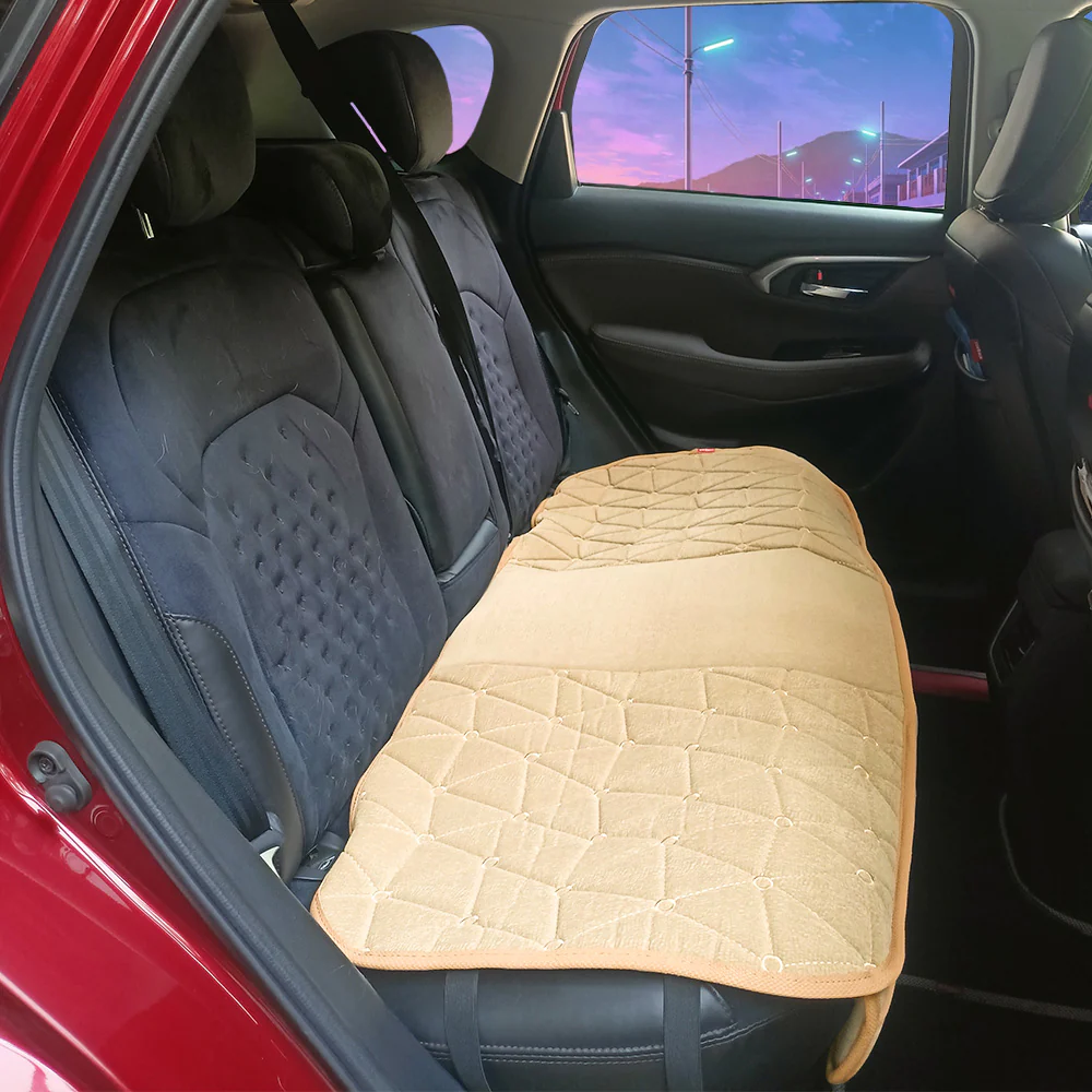 Space CoolPad Car Seat Cushion Beige (Set of 3) - Image 6