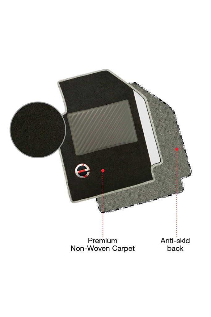 Duo Carpet Car Floor Mat For Volkswagen Ameo - Image 12
