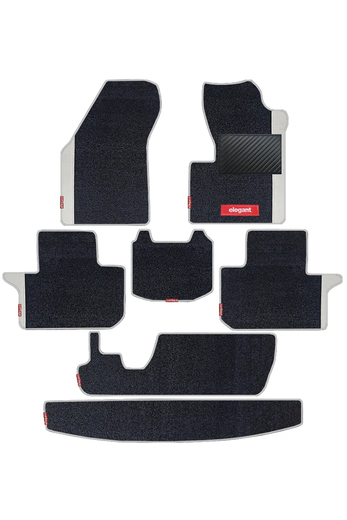 Duo Carpet Car Floor Mat Black and Red For Tata Safari - Image 2