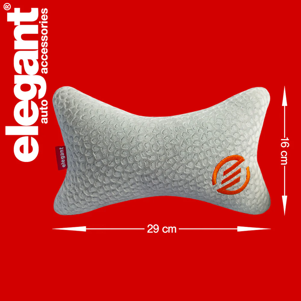 Elegant Comfy Velvet Cushion & Neck Rest Car Pillow CU12 - Image 18