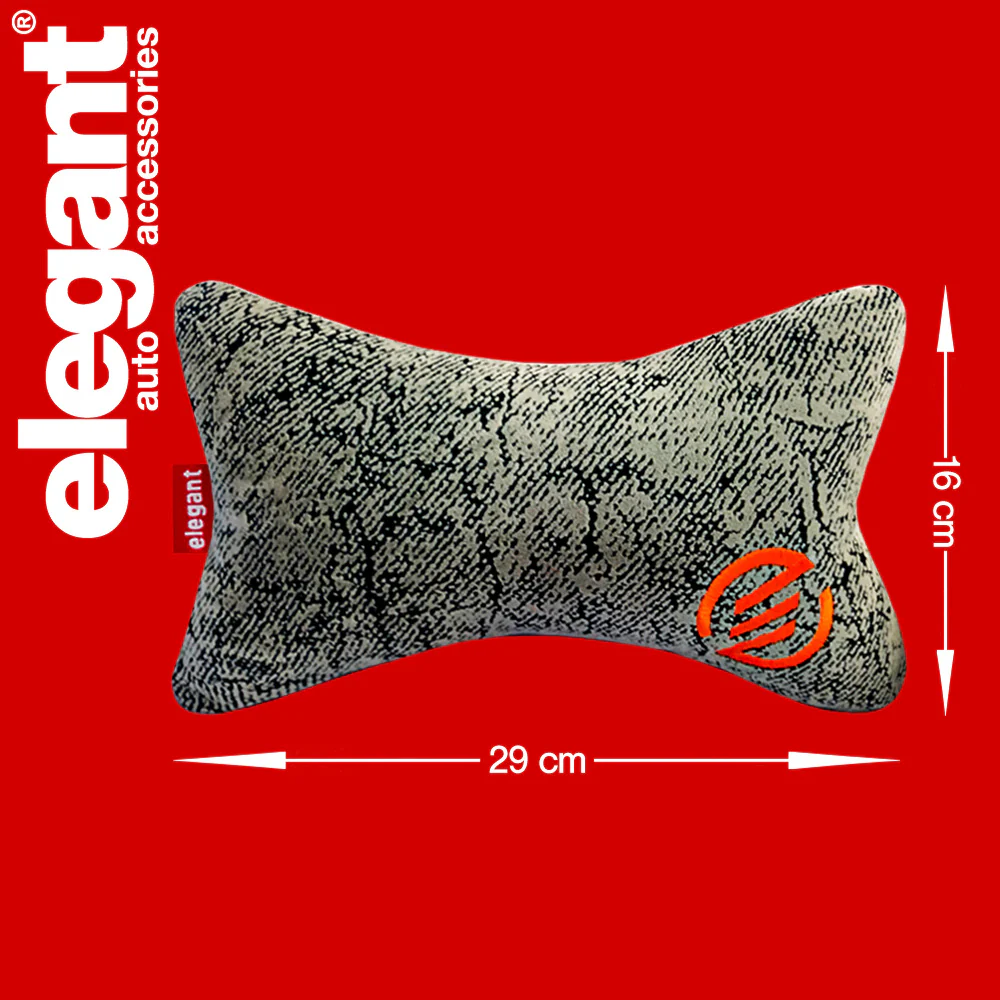 Elegant Comfy Velvet Cushion & Neck Rest Car Pillow CU13 - Image 18