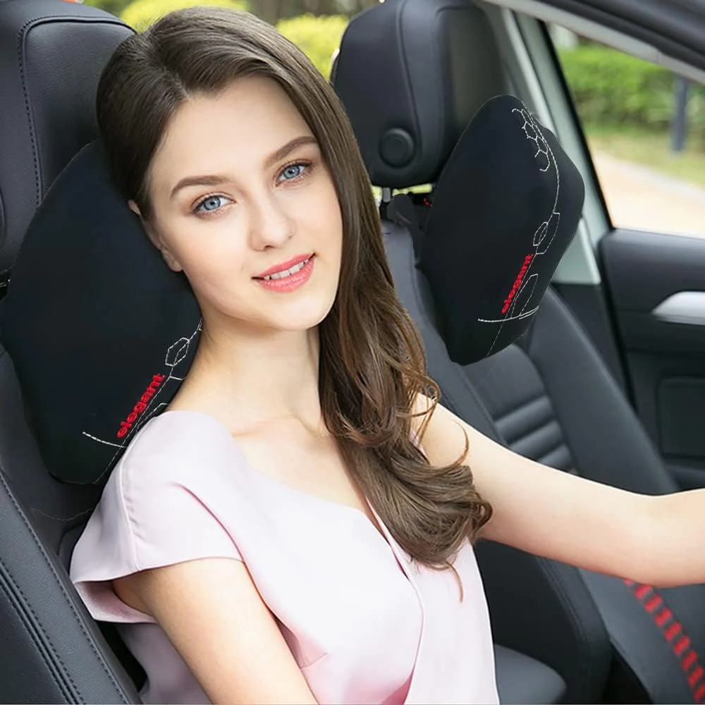 Elegant Zig Memory Foam Neck Rest D Car Support Pillow - Image 3