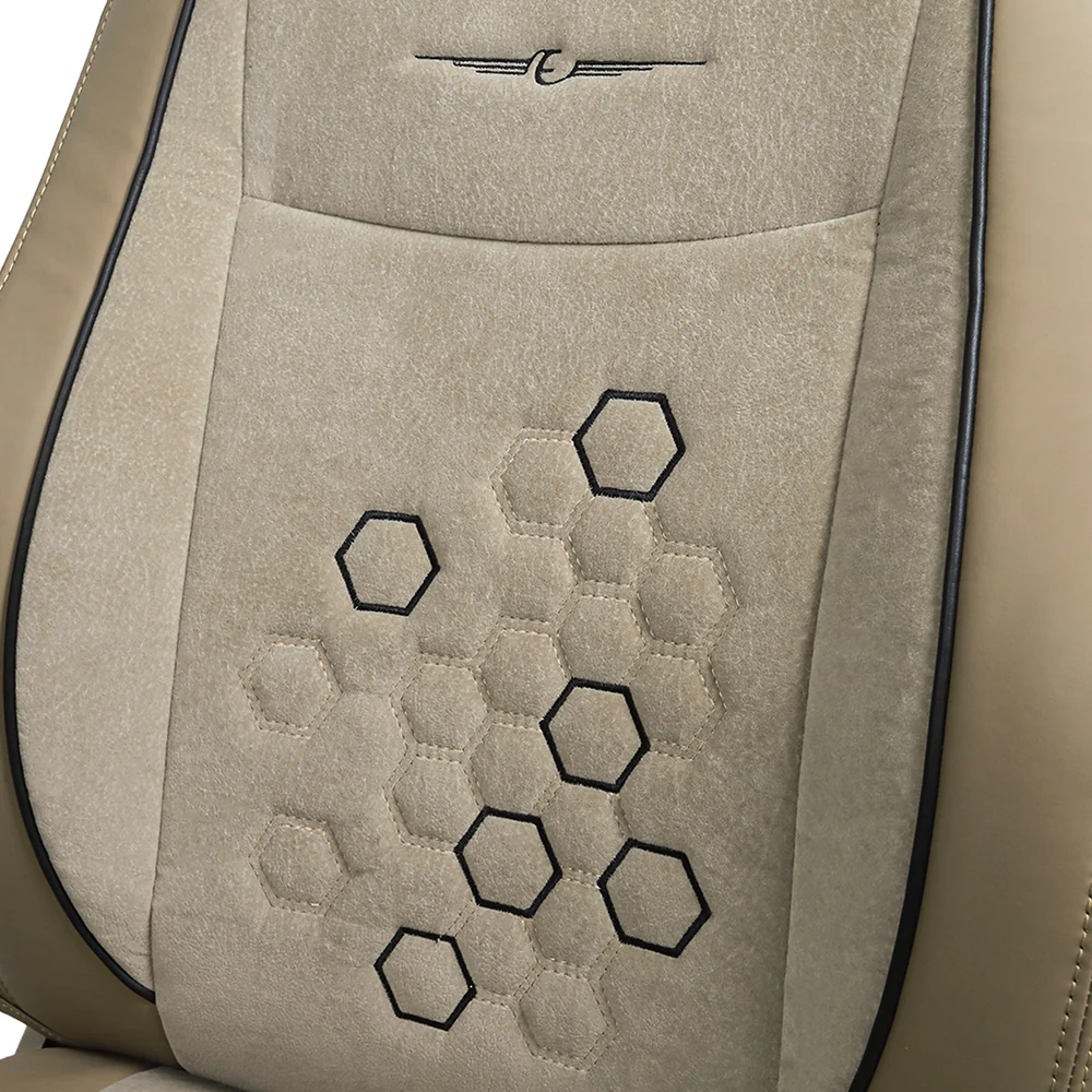 Fresco Fizz Fabric Car Seat Cover For Kia Seltos - Image 10