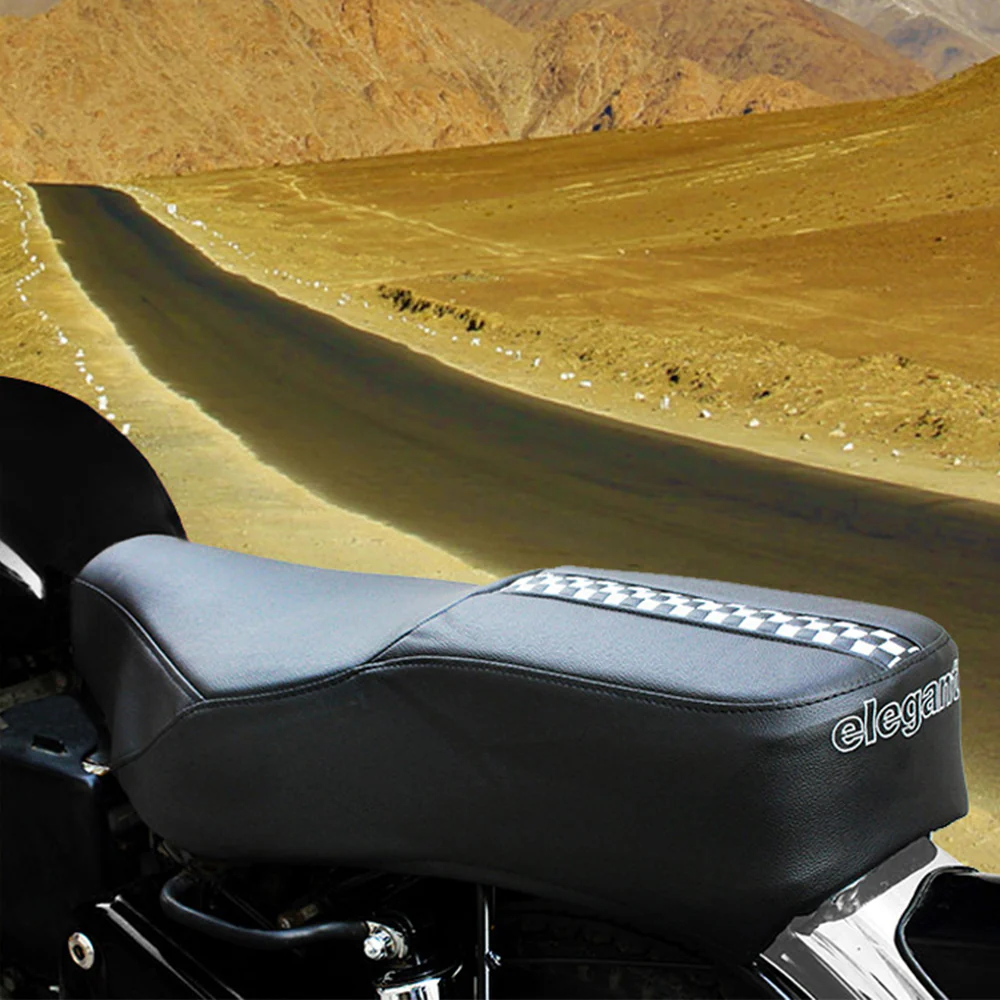 Gallop Style Bike Seat Cover Black and White - Image 3