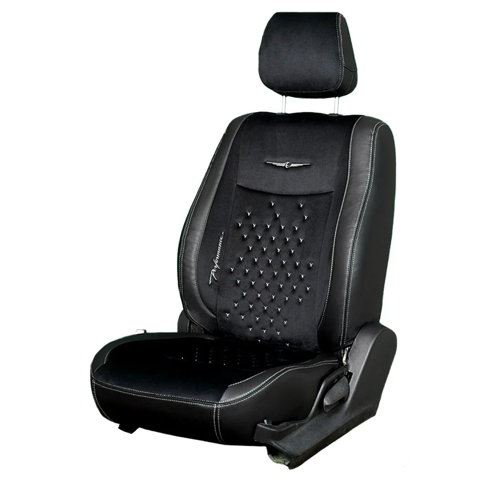 Gen Y Velvet Fabric Car Seat Cover For Chevrolet Beat - Image 3
