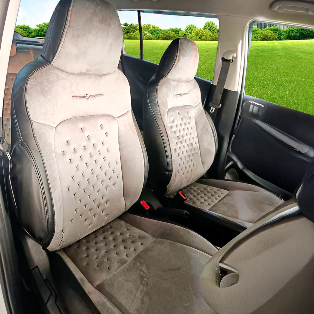 Gen Y Velvet Fabric Car Seat Cover For Hyundai Creta - Image 7