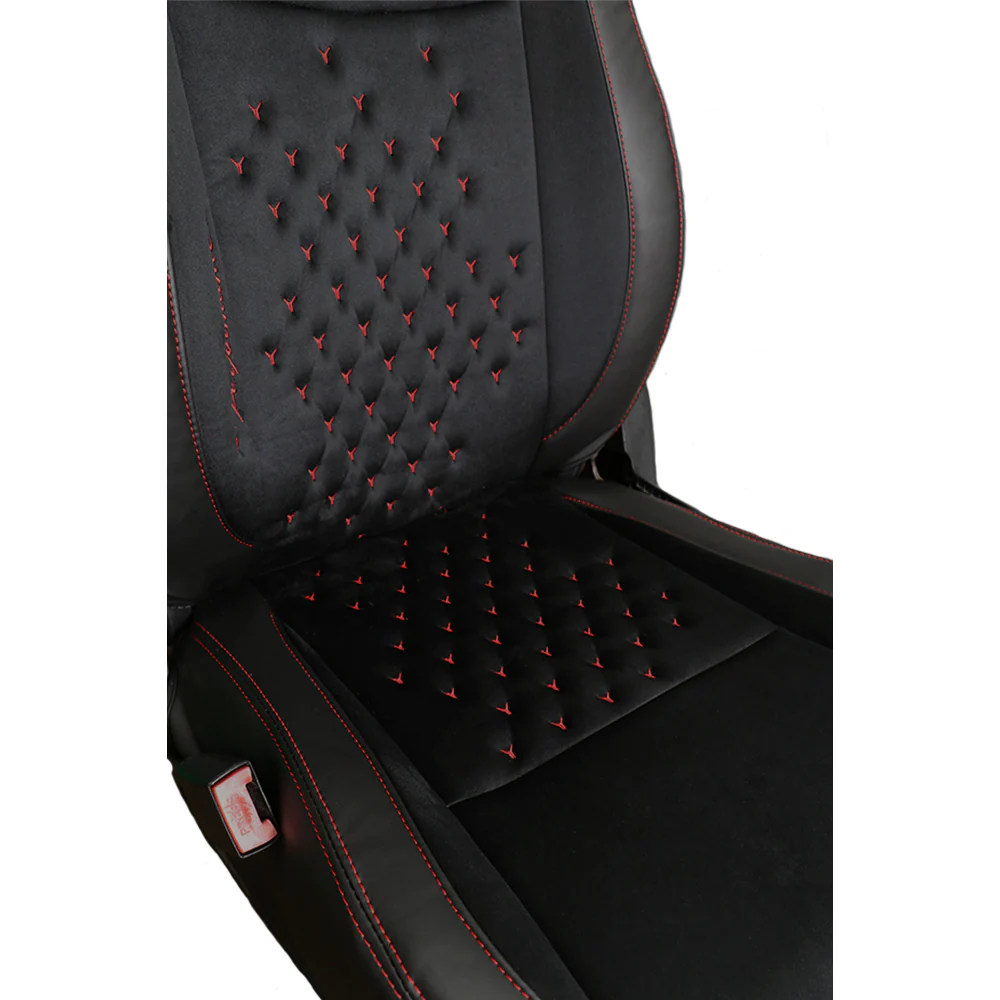 Gen Y Velvet Fabric Car Seat Cover For Kia Sonet - Image 8