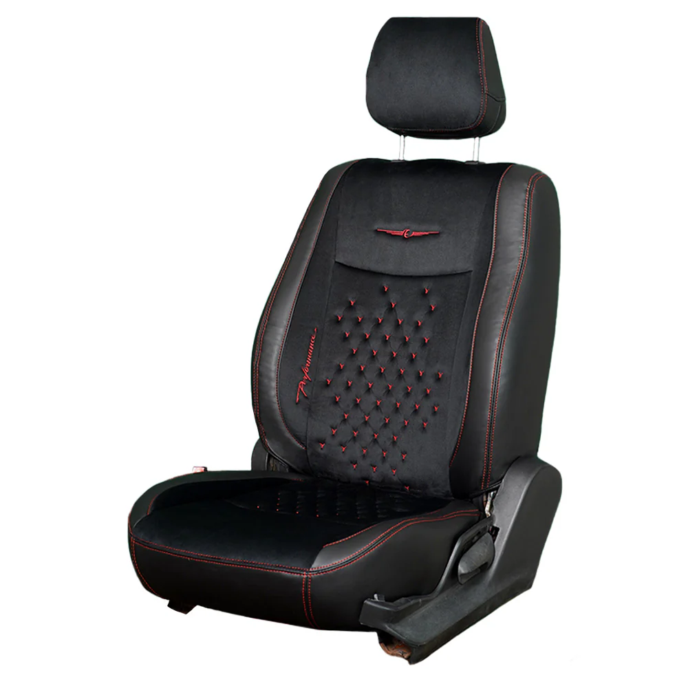 Gen Y Velvet Fabric Car Seat Cover For Renault Triber