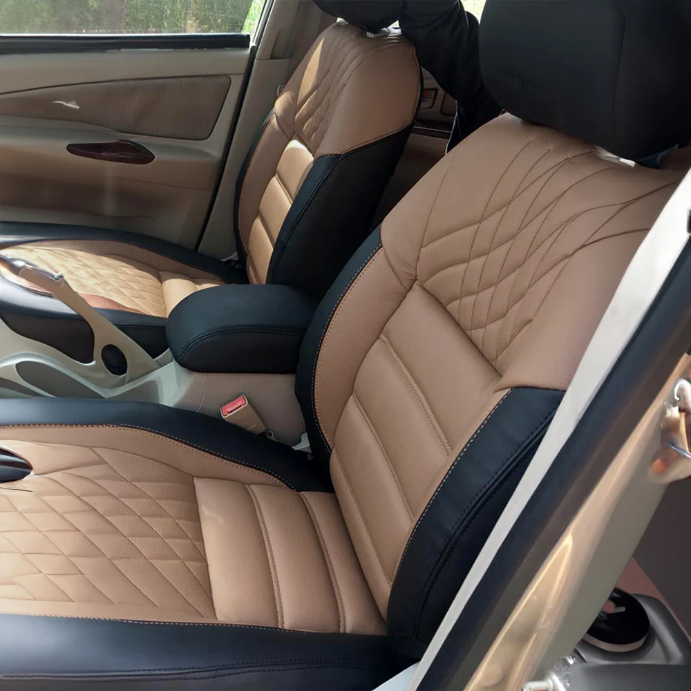 Glory Colt Duo Art Leather Car Seat Cover For Honda Brio - Image 14