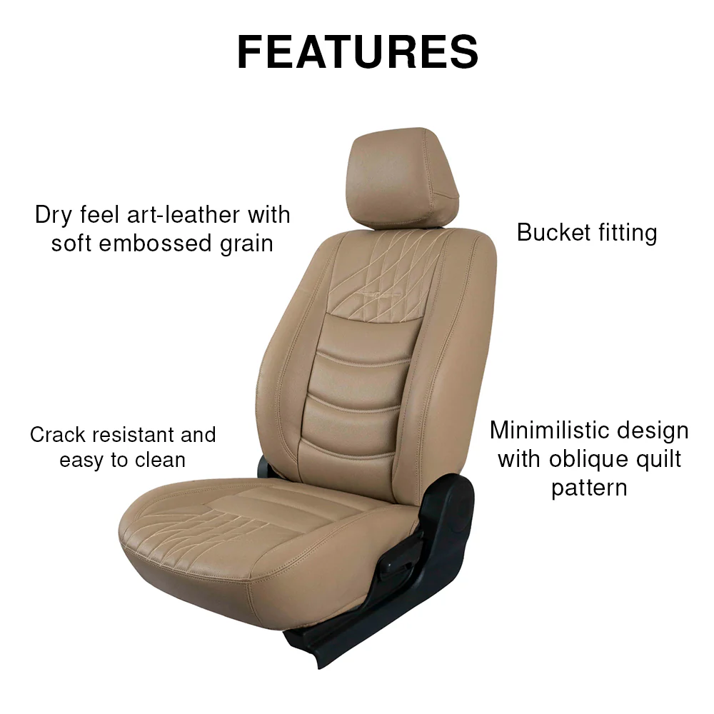 Glory Colt Art Leather Car Seat Cover For Maruti S-Cross - Image 7