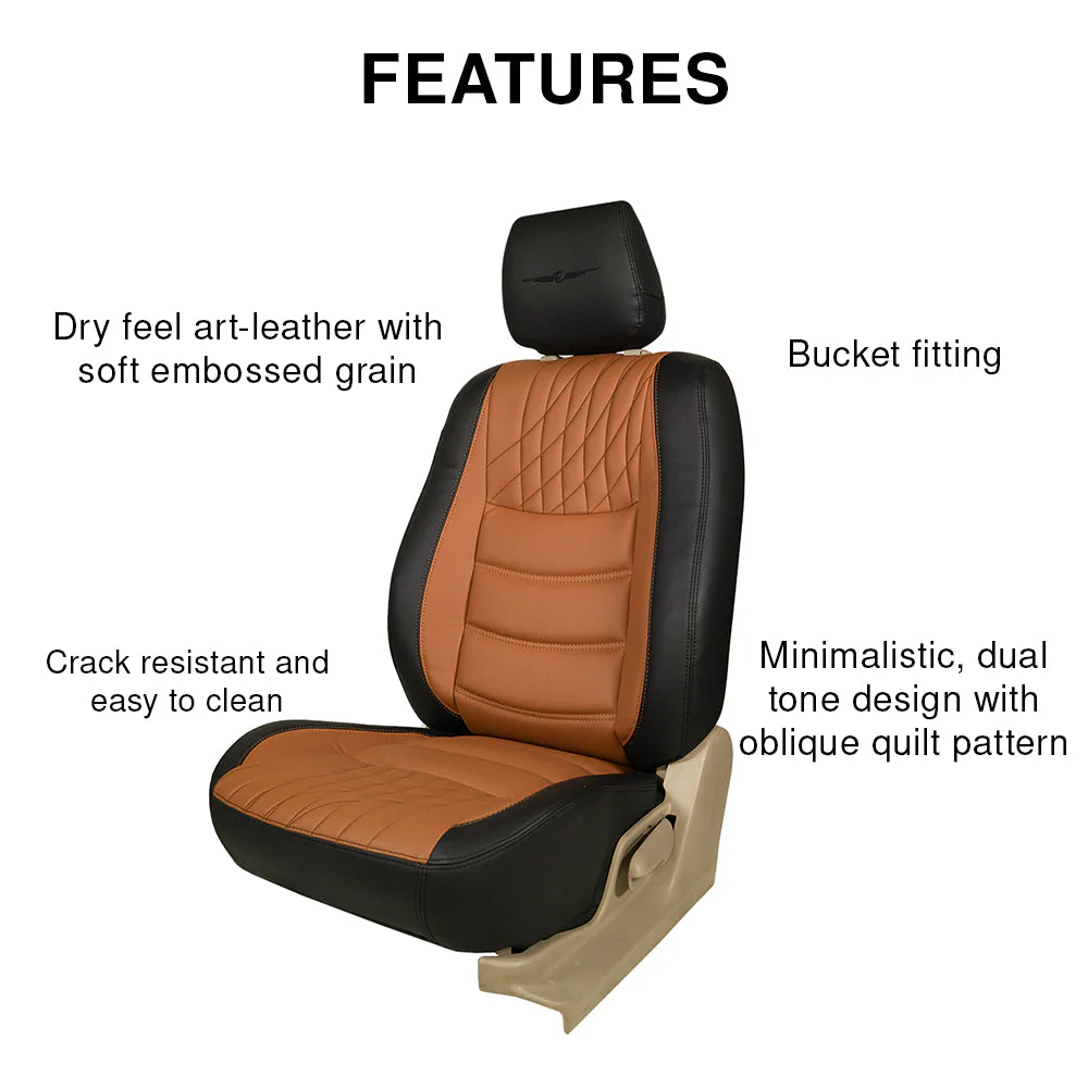 Glory Colt Duo Art Leather Car Seat Cover For Kia Carnival - Image 14