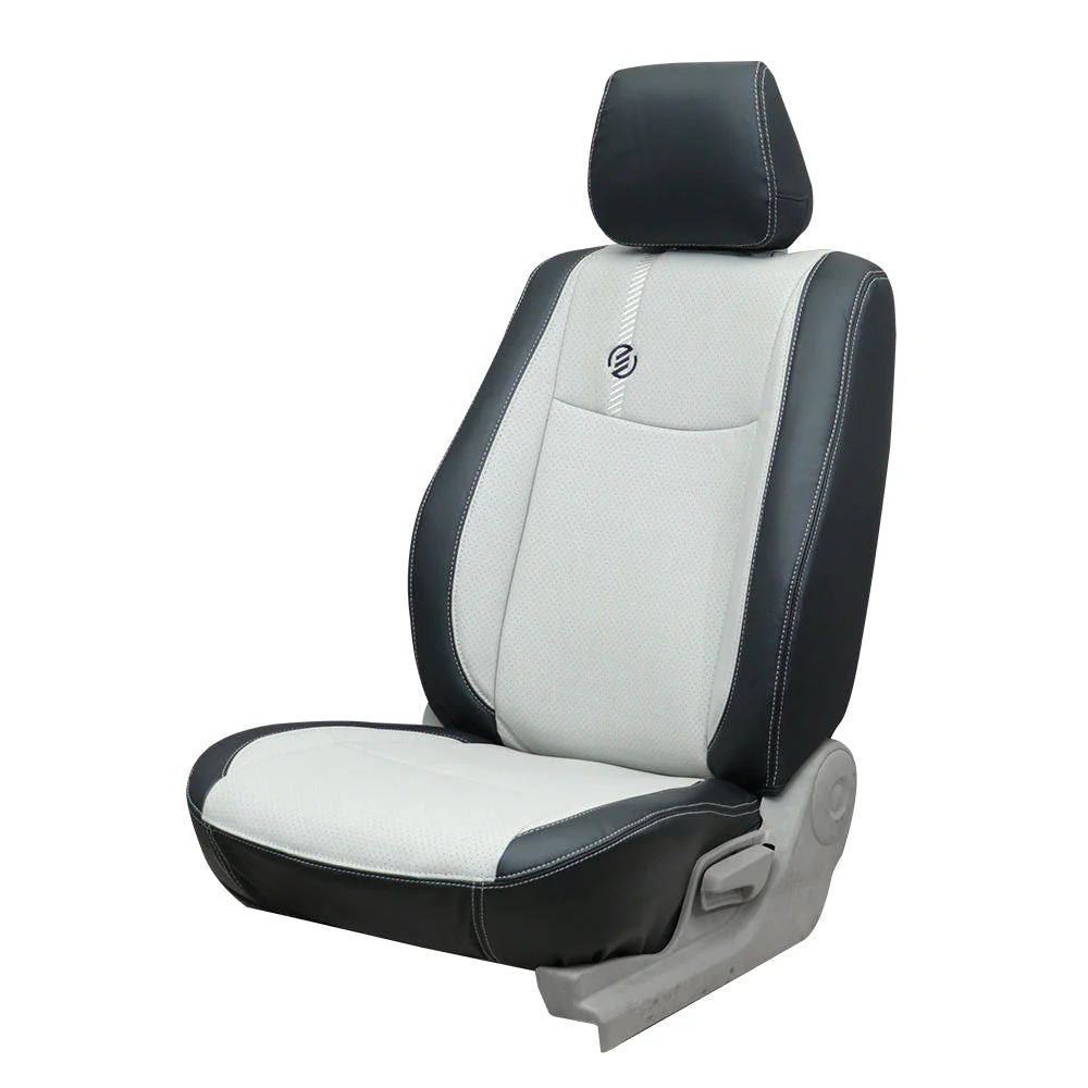 Venti 1 Duo Perforated Art Leather Car Seat Cover For Toyota Innova - Image 6
