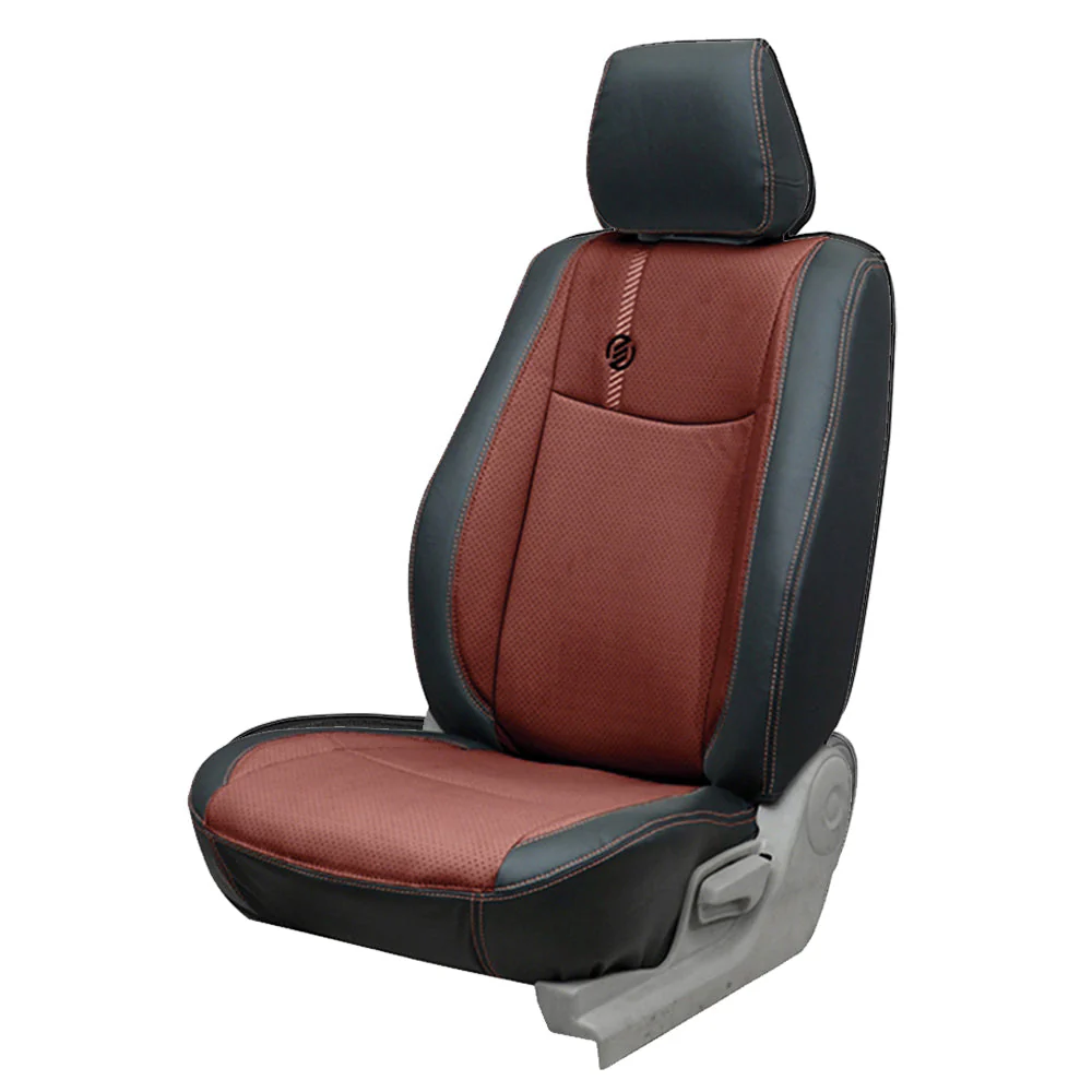 Venti 1 Duo Perforated Art Leather Car Seat Cover For MG Comet EV - Image 15