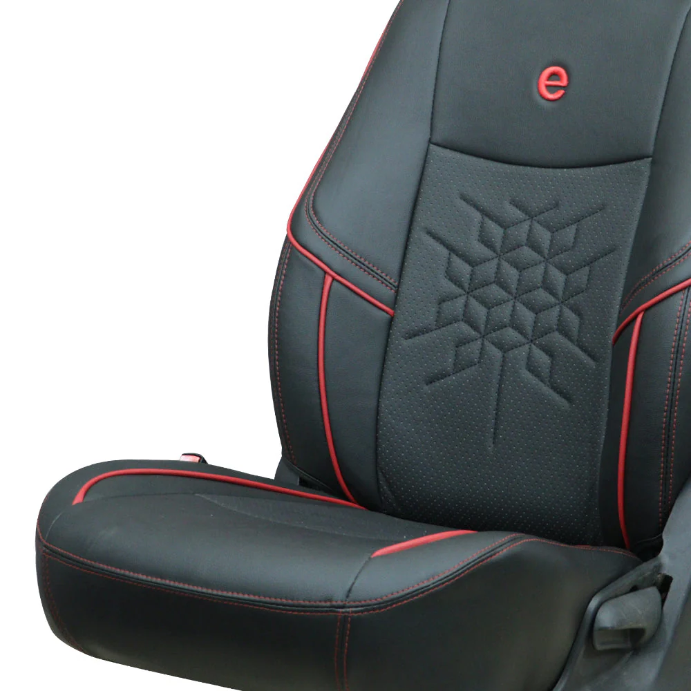 Venti 2 Perforated Art Leather Car Seat Cover For Honda Brio - Image 3