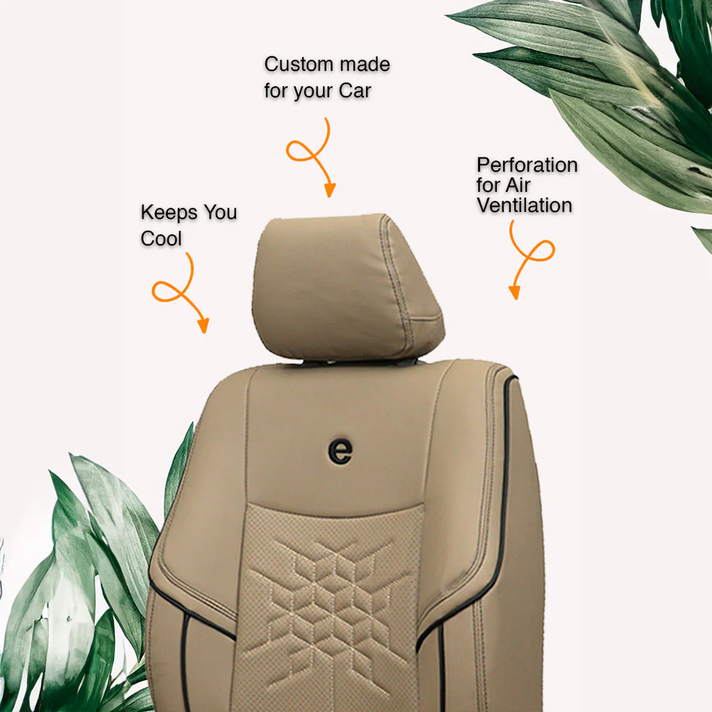 Venti 2 Perforated Art Leather Car Seat Cover For Kia Seltos - Image 8
