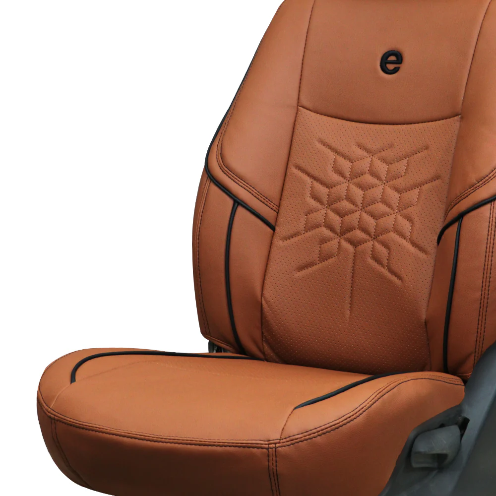 Venti 2 Perforated Art Leather Car Seat Cover For Hyundai Alcazar - Image 5