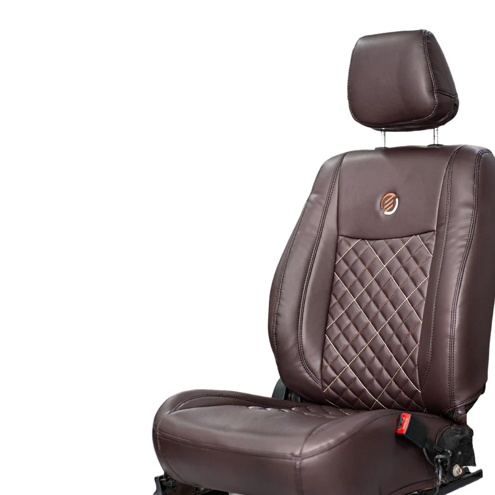 Venti 3 Perforated Art Leather Car Seat Cover For Honda City - Image 18