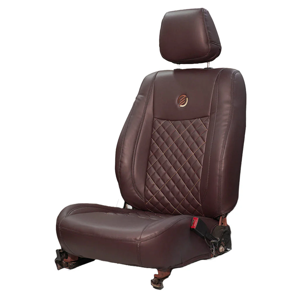 Venti 3 Perforated Art Leather Car Seat Cover For Maruti Fronx - Image 15