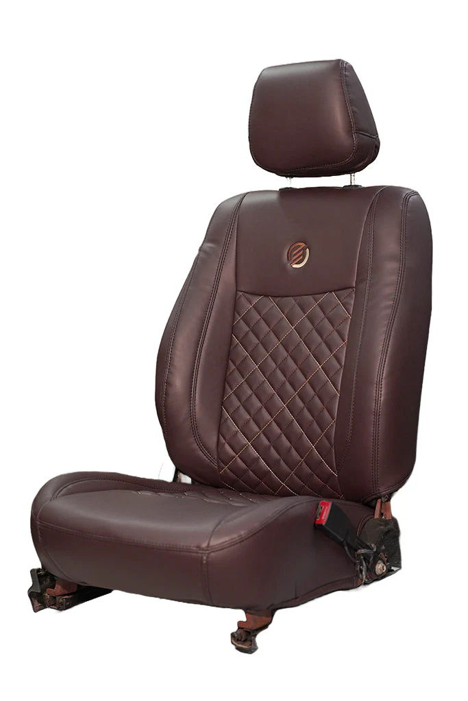 Venti 3 Art Leather Car Seat Cover For Hyundai Alcazar - Image 4