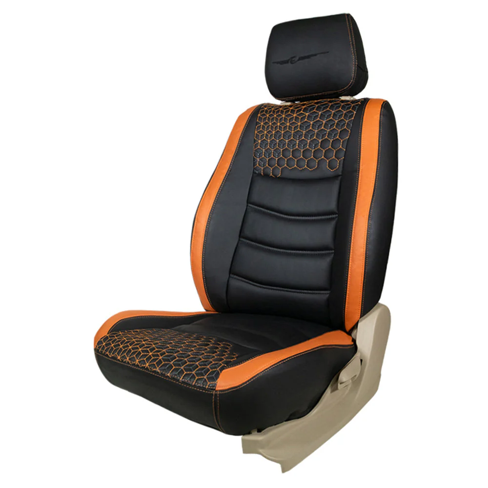 Glory Prism Art Leather Car Seat Cover For Honda Civic - Image 4