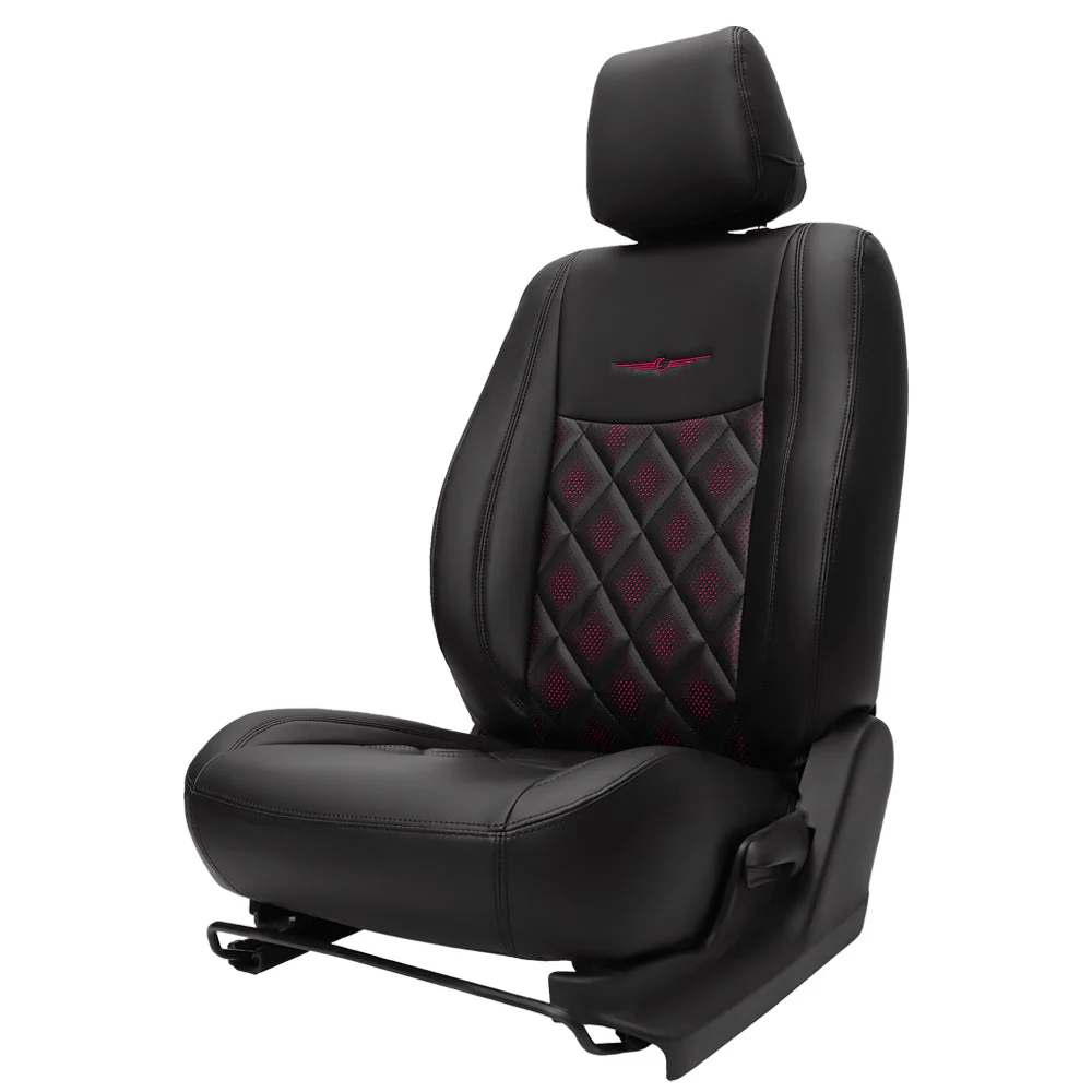 Groovy Nappa PR Art Leather Car Seat Cover For Chevrolet Beat - Image 7