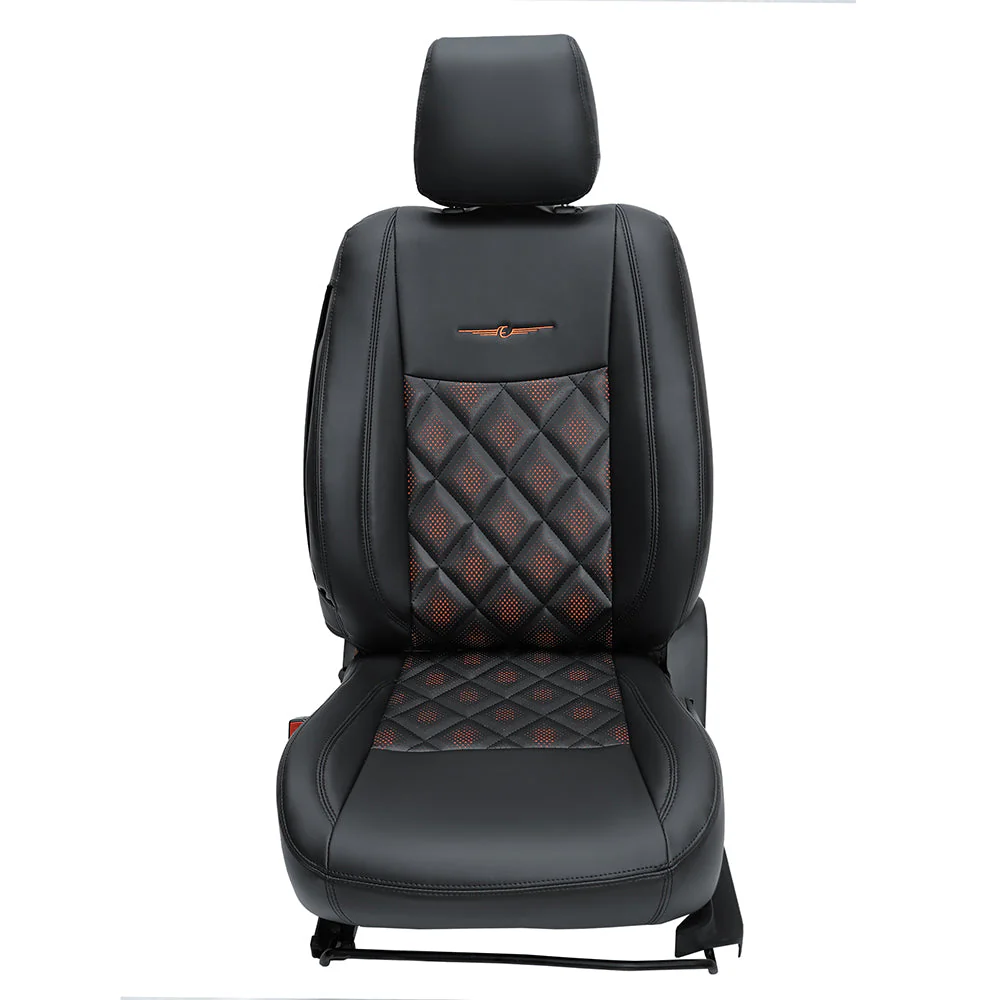 Groovy Nappa PR Art Leather Car Seat Cover For Maruti Victoris - Image 4