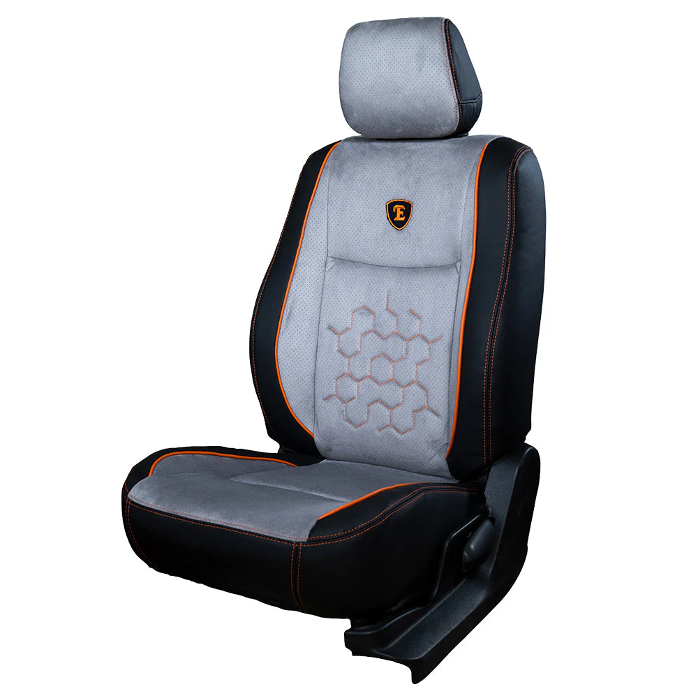 Icee Duo Perforated Fabric Car Seat Cover For MG ZS EV