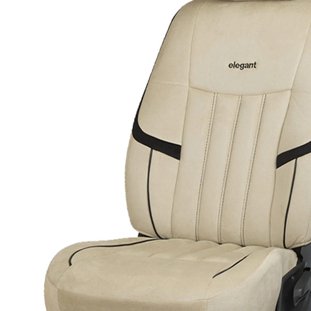 King Velvet Fabric Car Seat Cover For Toyota Hyryder - Image 7