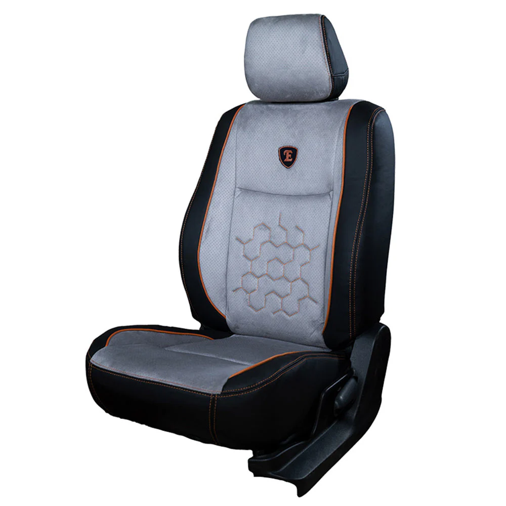 Icee Duo Perforated Fabric Car Seat Cover For Honda WRV - Image 8