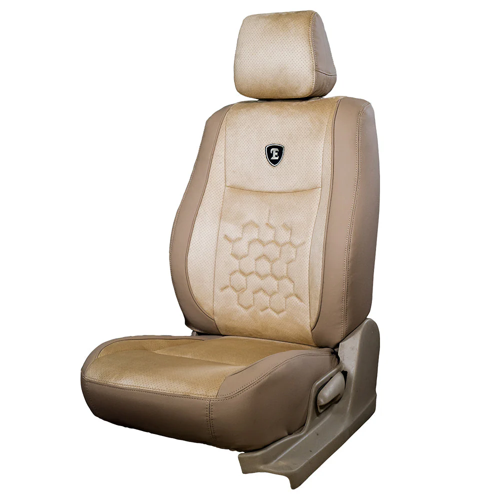 Icee Perforated Fabric Car Seat Cover For Ford Ecosport - Image 2
