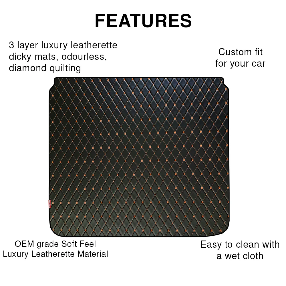 Luxury Leatherette Car Dicky Mat For Tata Altroz - Image 10